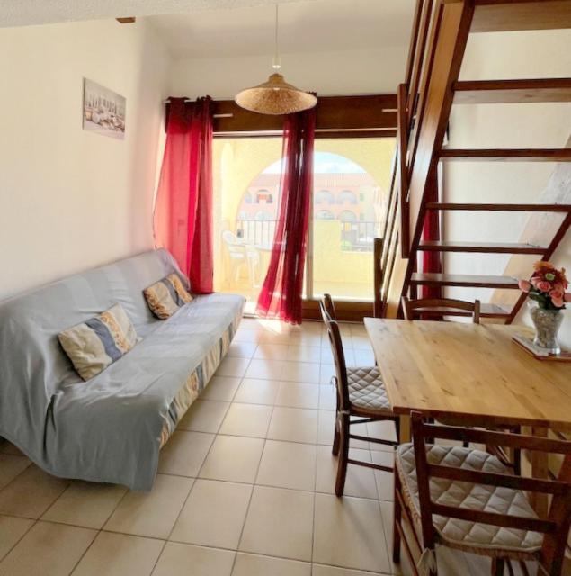 Appartement 4 personnes piscine 300 plage 4PB287 Le Barcarès Extérieur photo